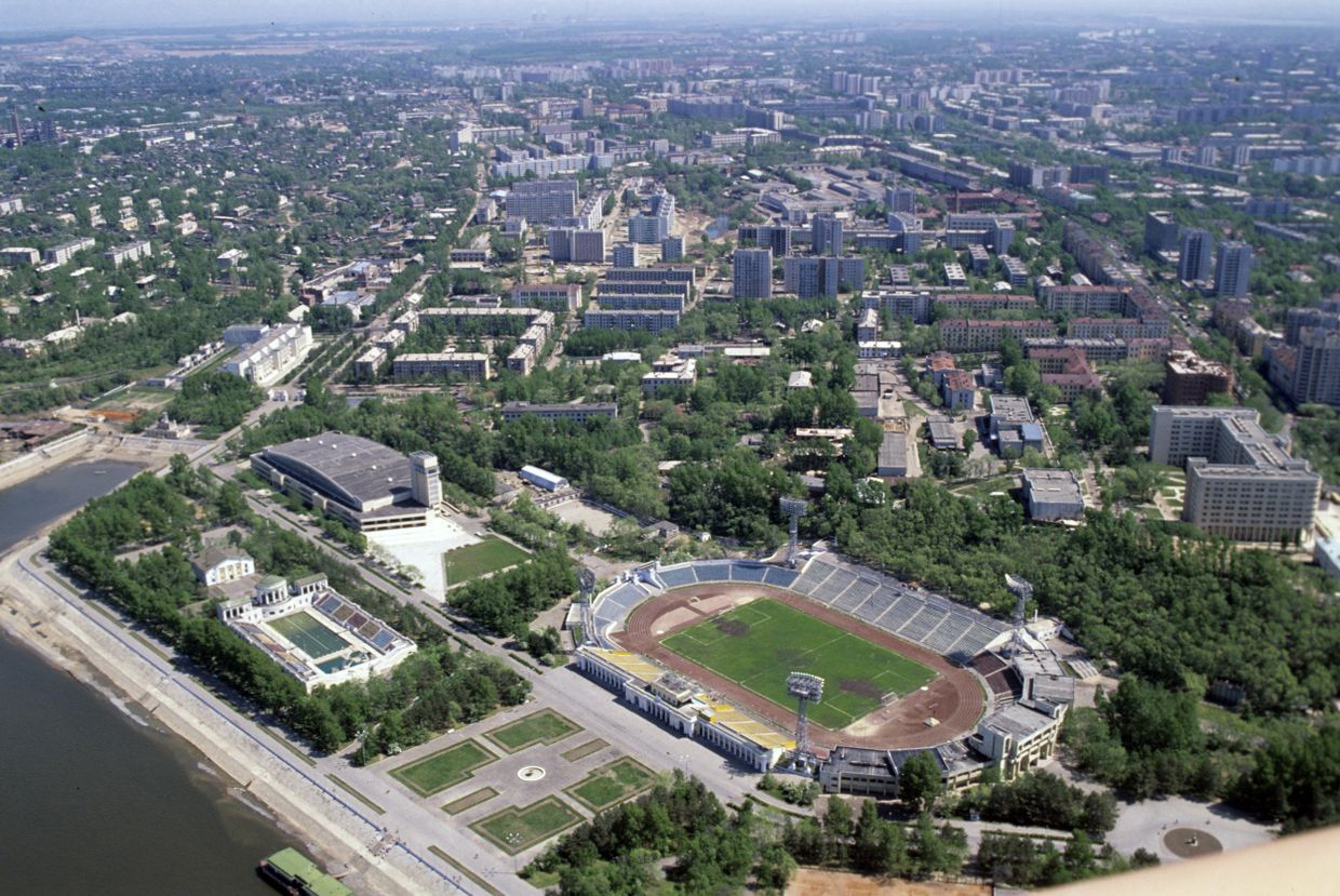 Вид на город Хабаровск