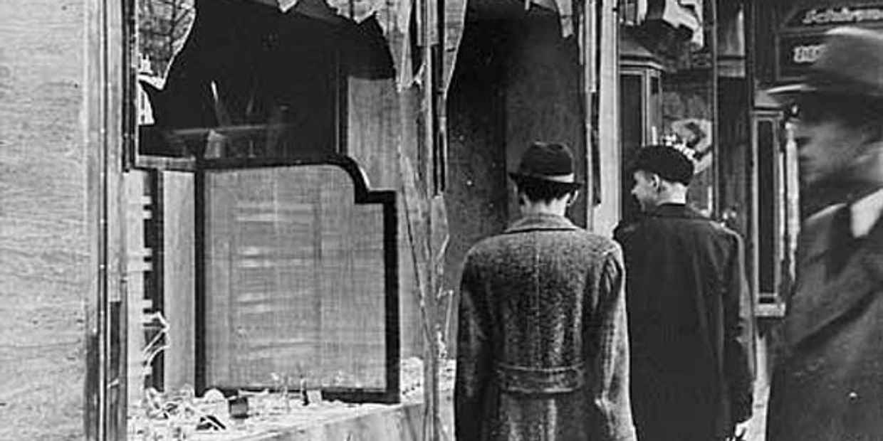 Хрустальная ночь, прошедшая в ночь с 9 на 10 ноября 1938 года Хрустальная ночь, прошедшая в ночь с 9 на 10 ноября 1938 года