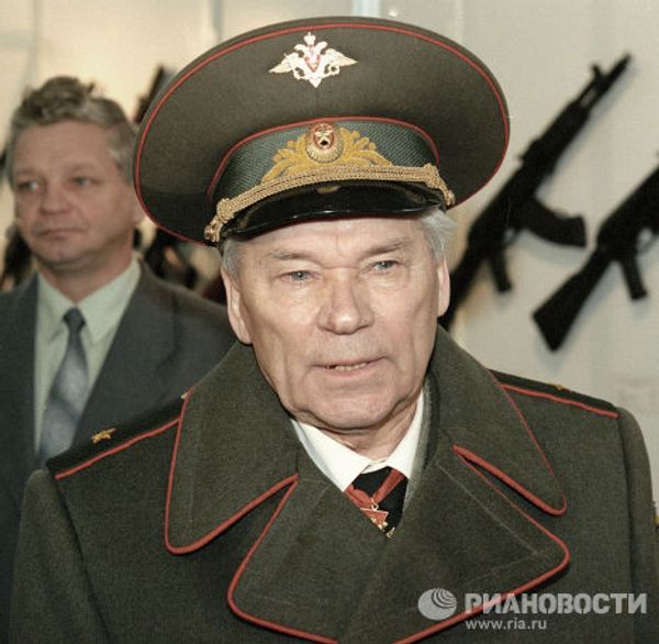 Конструктор стрелкового оружия Михаил Калашников