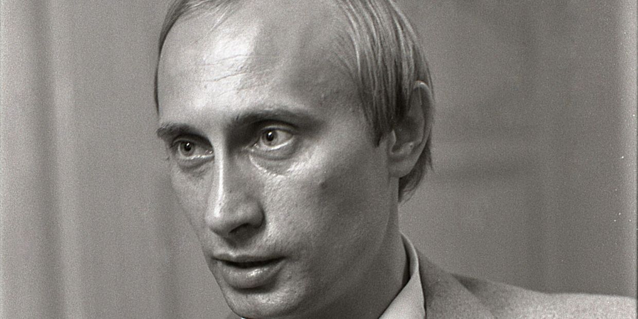 Заместитель мэра Ленинграда Владимир Путин
