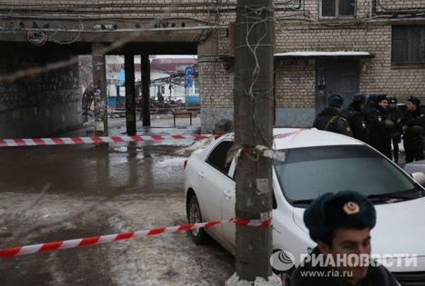 Взрыв в троллейбусе в Волгограде