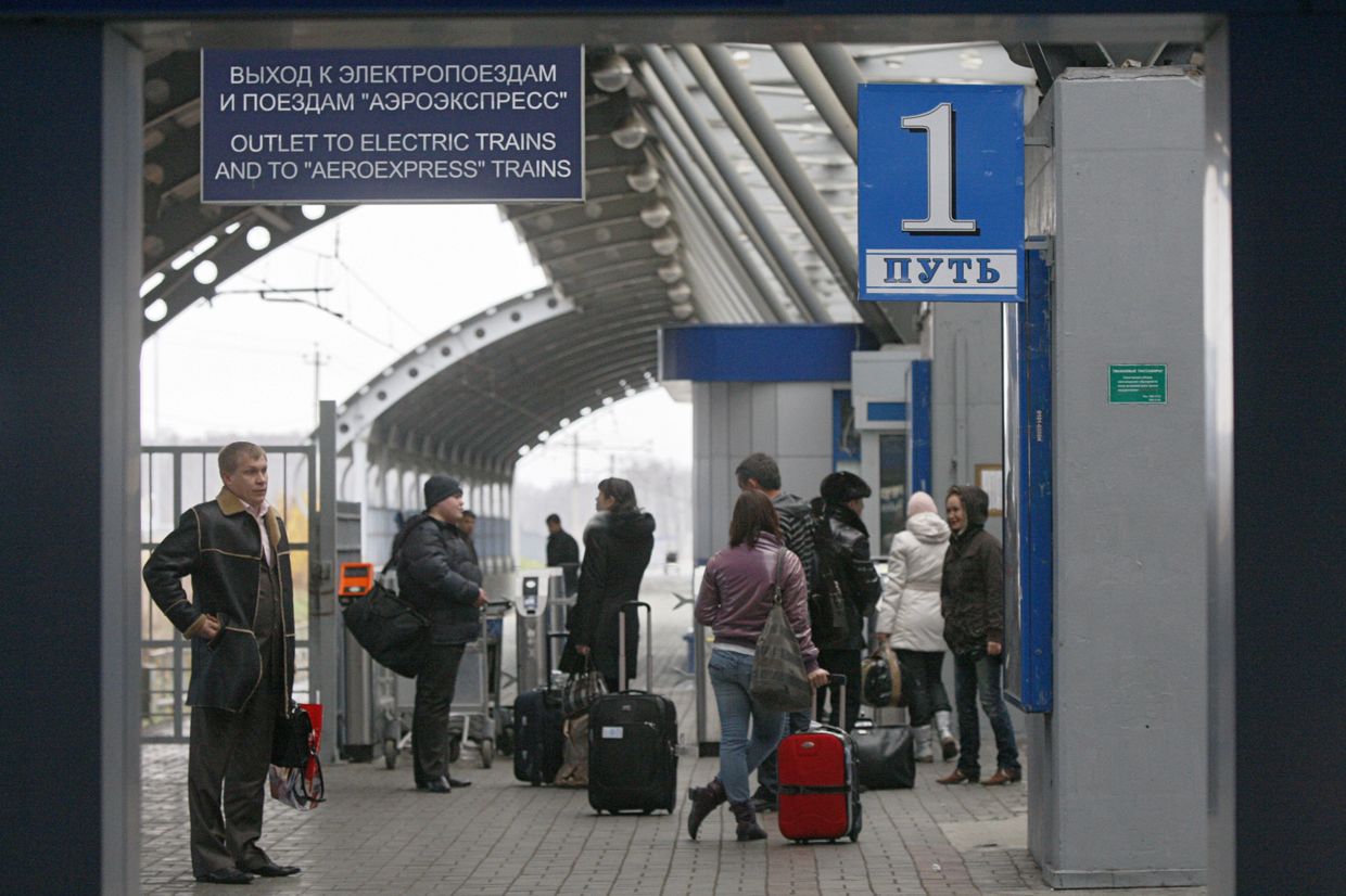 Здание аэровокзала Домодедово