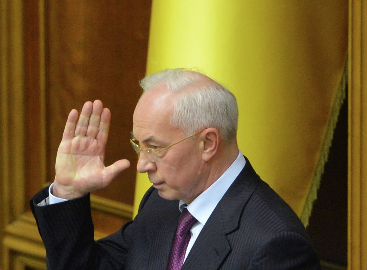 Премьер-министр Украины Николай Азаров