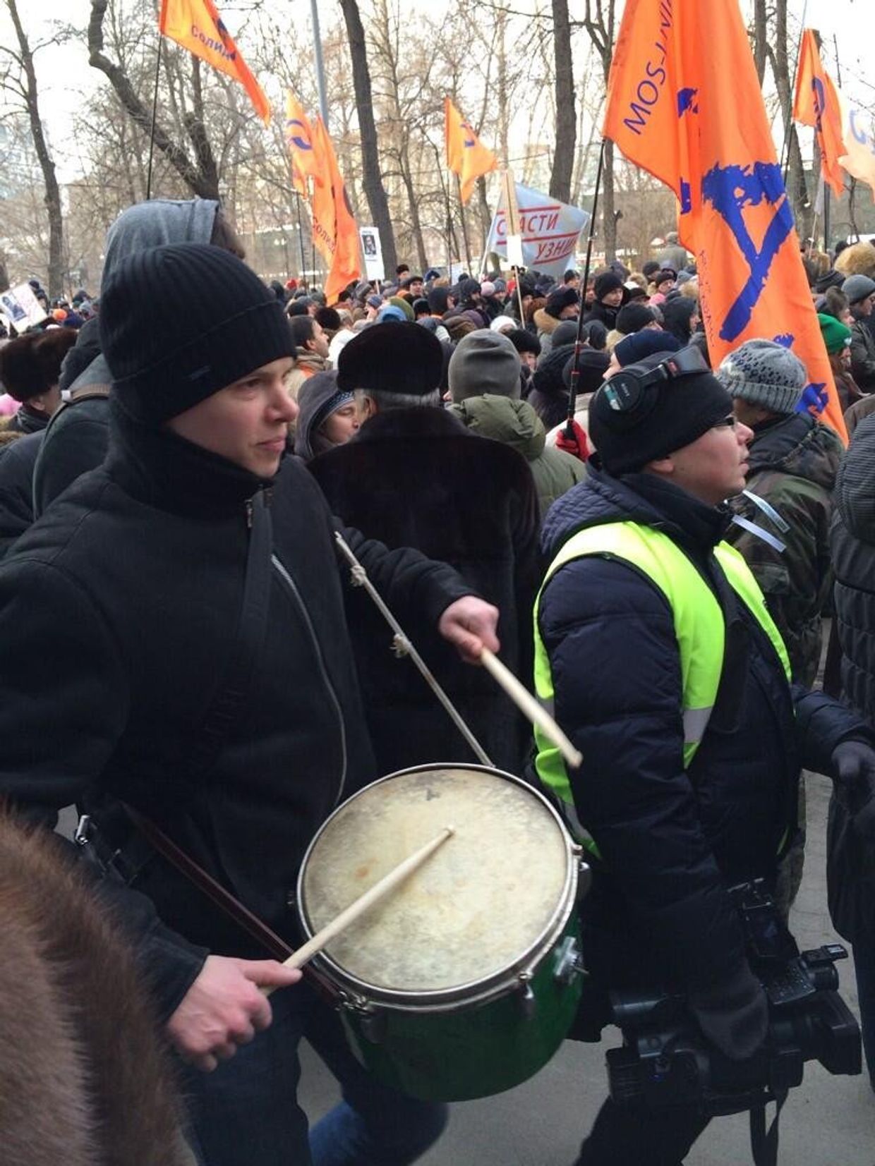 Акция в поддержку фигурантов болотного дела