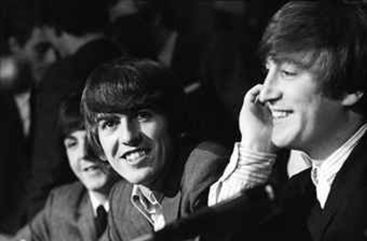 Фото из коллекции неизвестных снимков группы Beatles