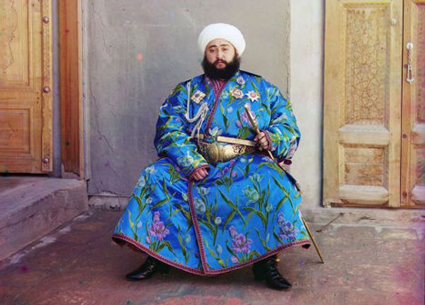Сейид Алим-хан, 1911, фотография С. М. Прокудина-Горского