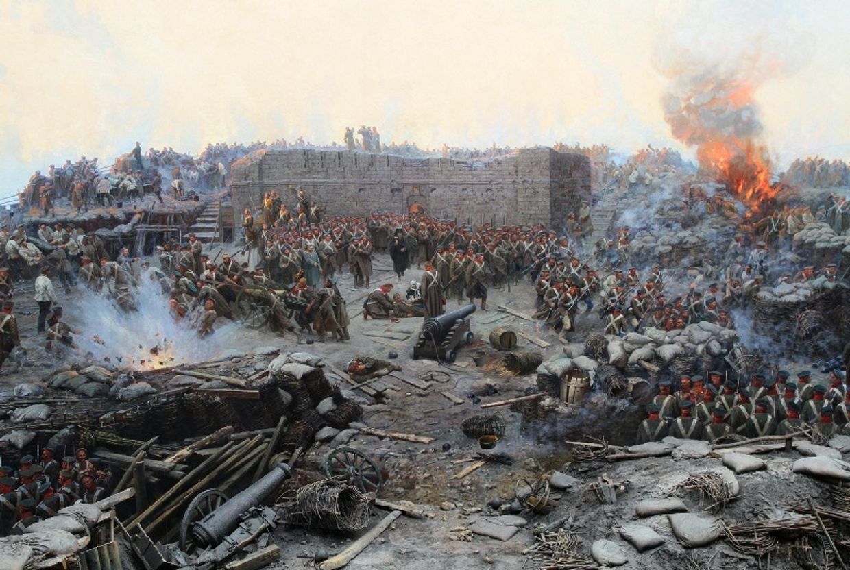 Франц Рубо «Оборона Севастополя» (1904)
