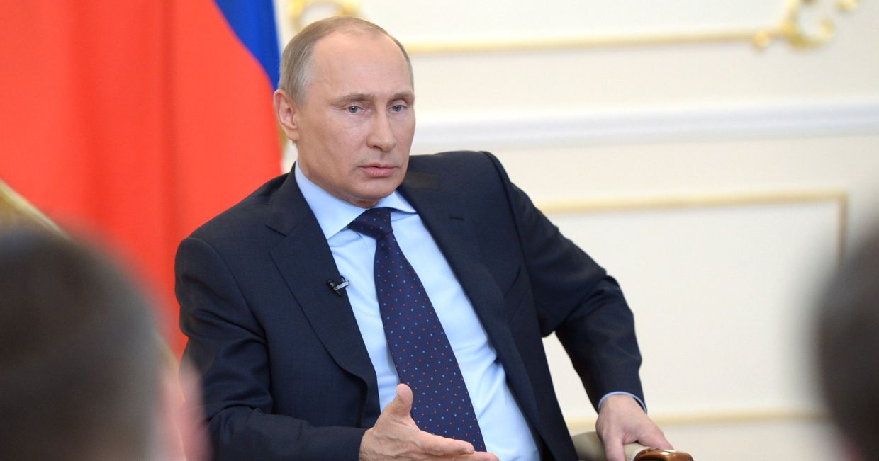 Владимир Путин встретился с журналистами в резиденции Ново-Огарево