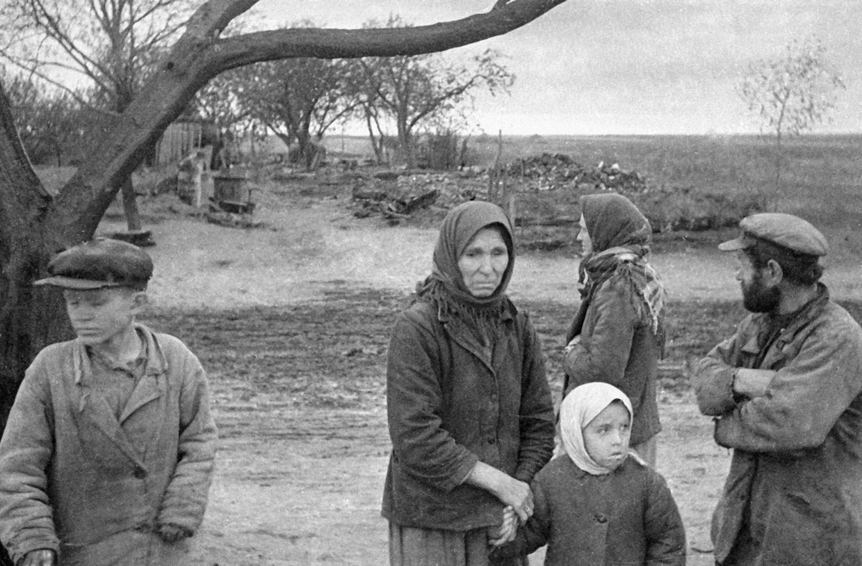 Возвращение мирного населения в свои села