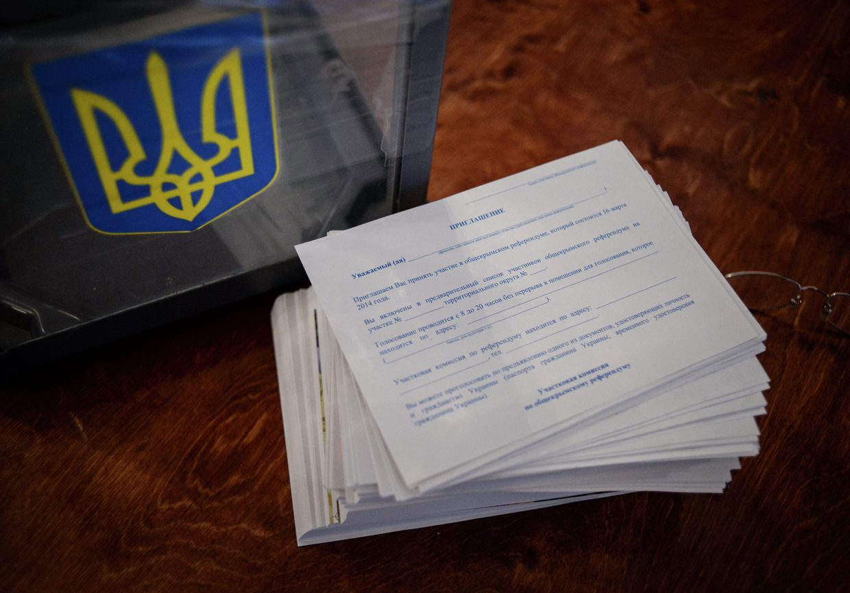 Подготовка к референдуму в Крыму