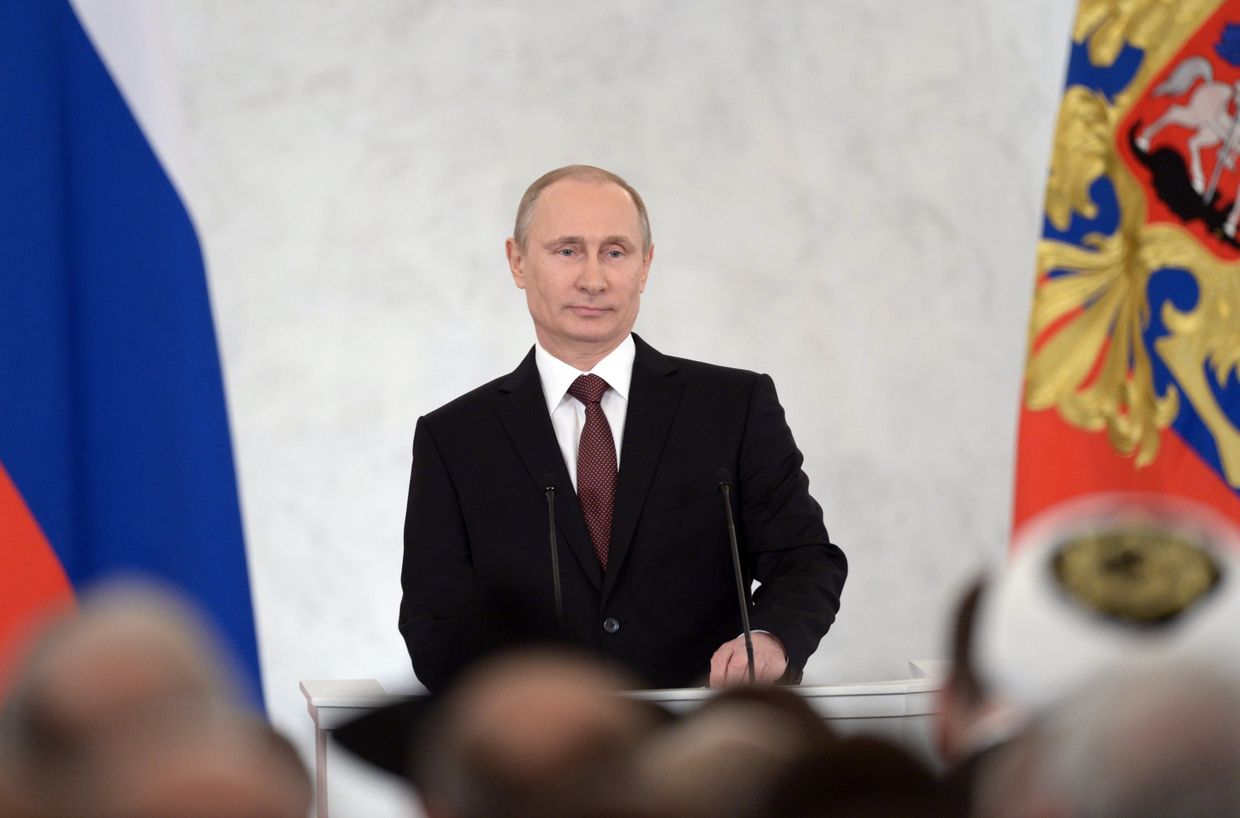 Выступление В.Путина по вопросу принятия Крыма в состав России