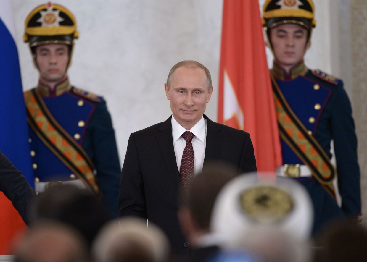 Подписание Договора между РФ и Республикой Крым о принятии в РФ Республики Крым и образовании в составе РФ новых субъектов.