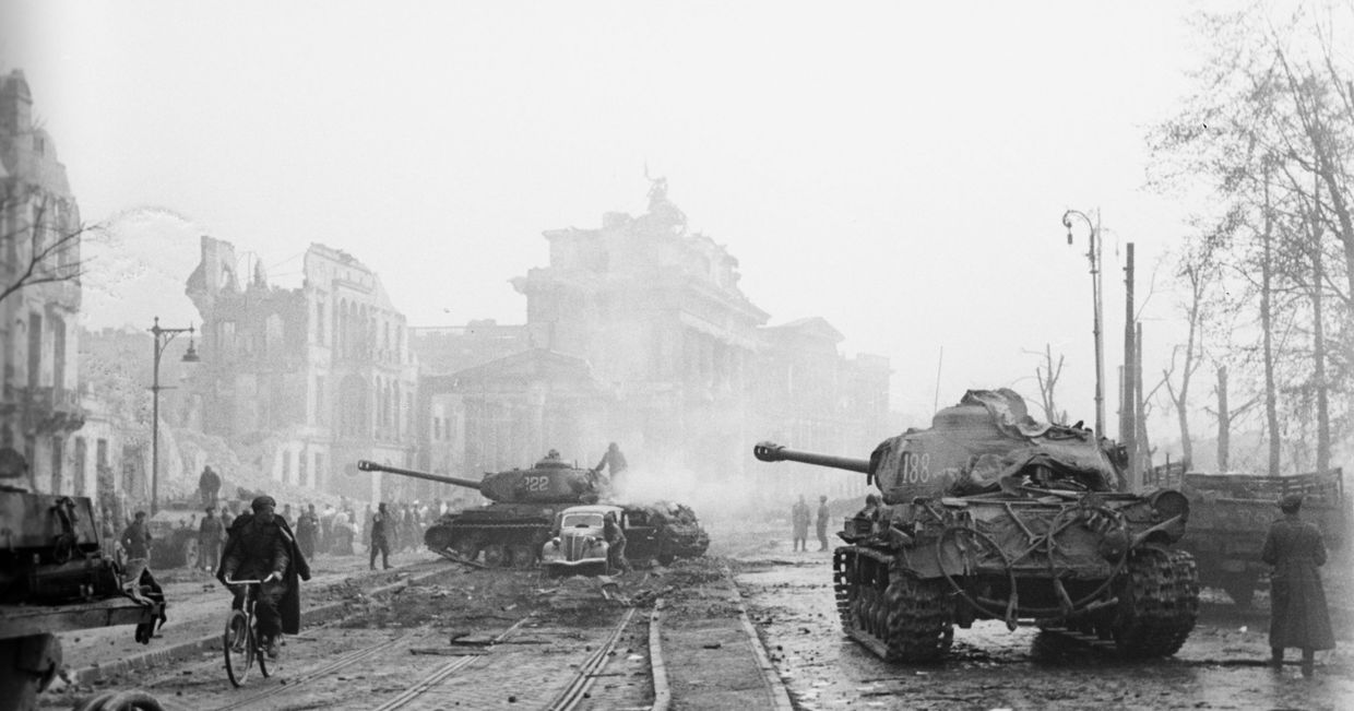 Последние бои за Берлин, май 1945 года