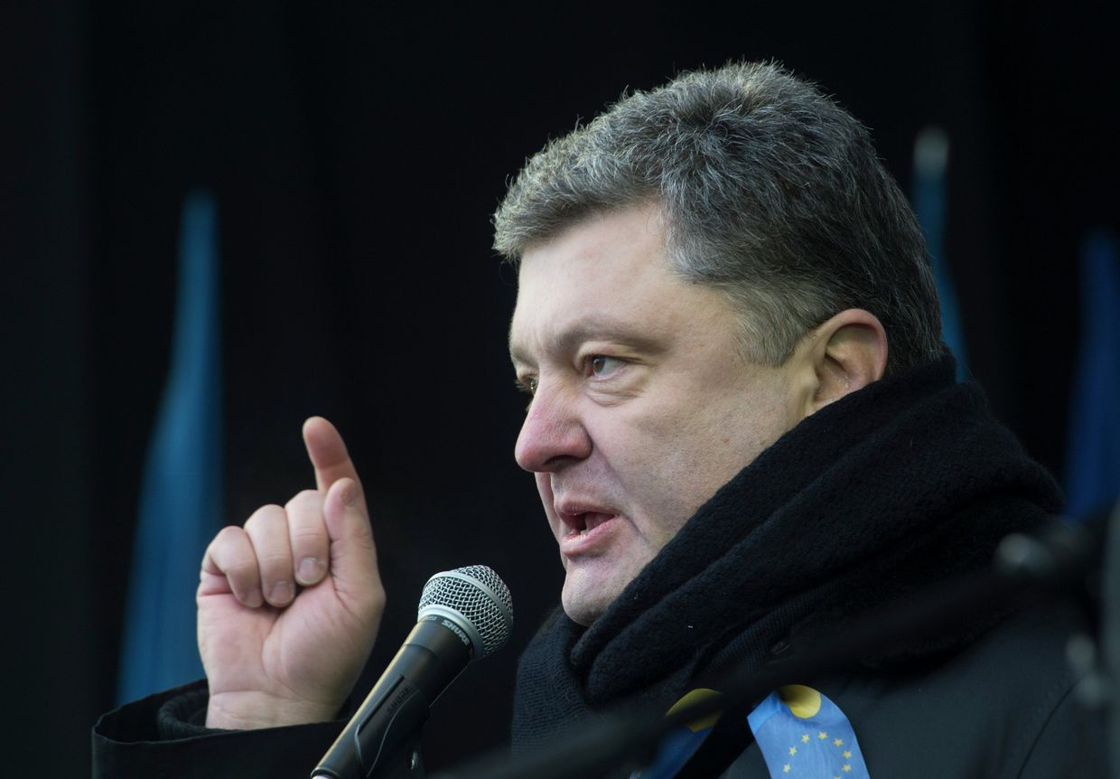 Украинский бизнесмен, владелец группы Рошен Петр Порошенко. Архивное фото