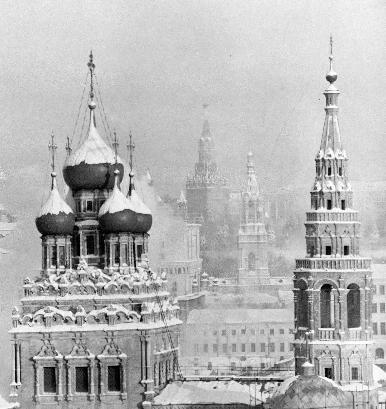 Вид на Московский Кремль