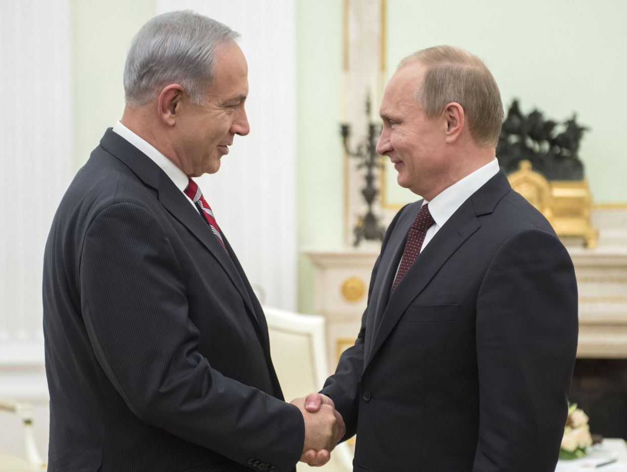 В.Путин встретился с Б.Нетаньяху