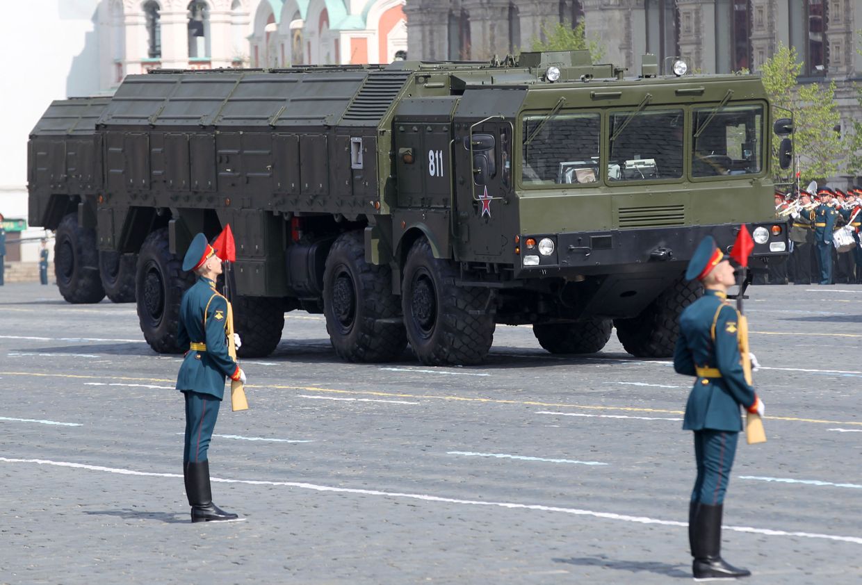 Генеральная репетиция парада Победы на Красной площади