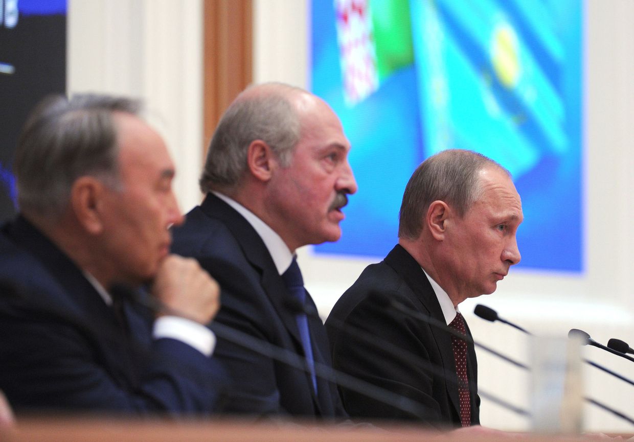 Рабочий визит В.Путина в Белоруссию