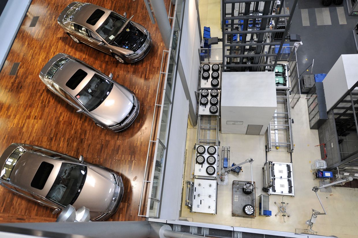 Завод Volkswagen в Дрездене