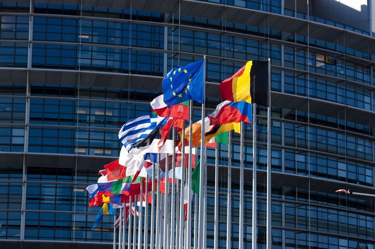Здание Европейского Парламента в Страсбурге
