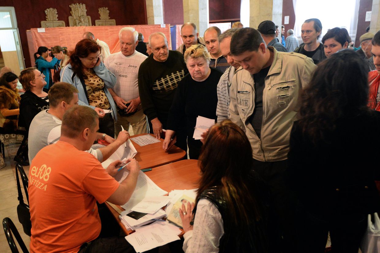 Референдум в Донецкой и Луганской областях