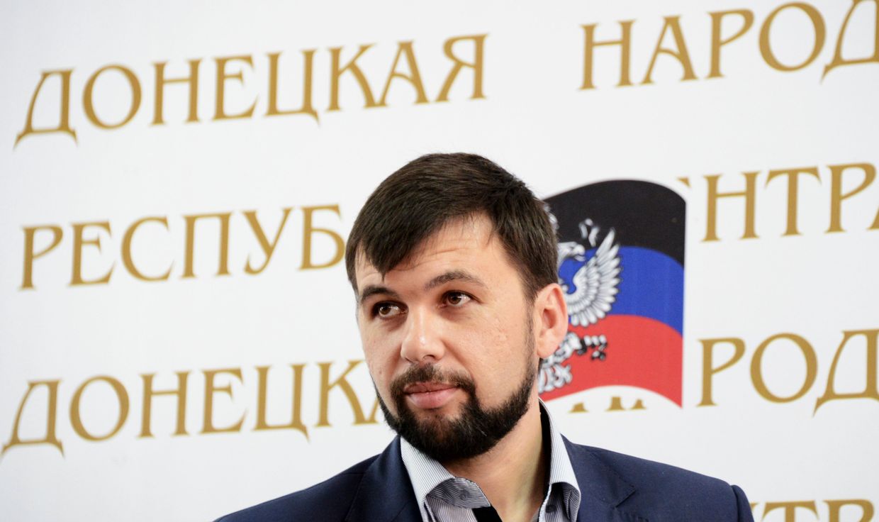 Председатель Временного коалиционного правительства Донецкой народной республики Денис Пушилин