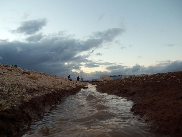Лагерь сирийских беженцев Заатари