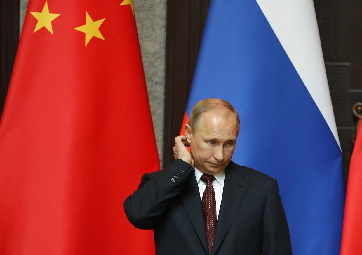 Владимир Путин во время визита в Китай Владимир Путин во время визита в Китай