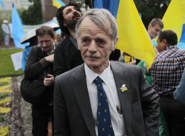 Один из лидеров крымскотатарского народа Мустафа Джемилев Один из лидеров крымскотатарского народа Мустафа Джемилев