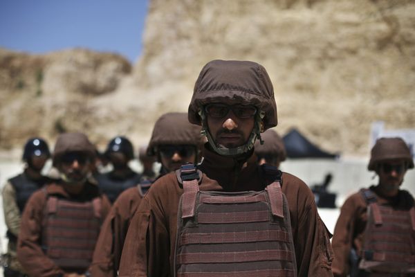 Солдаты из Саудовской Аравии на 6-х ежегодных соревнованиях военных подразделений под эгидой короля Иордании Абдаллы II