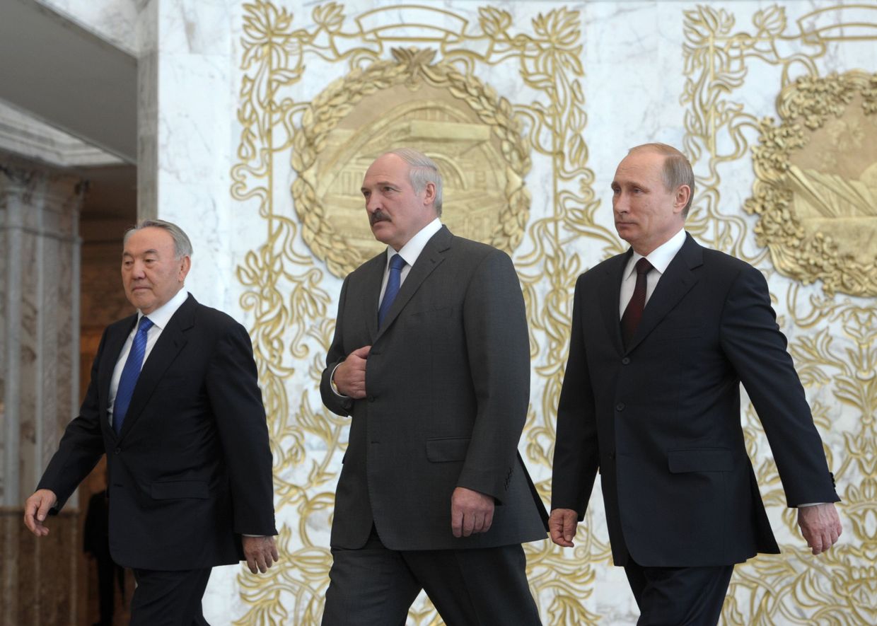 Рабочий визит В.Путина в Белоруссию для участия в заседании ВЕЭС