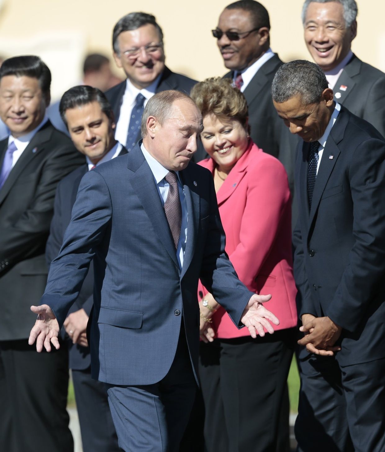 Владимир Путин и Барак Обама на саммите G20