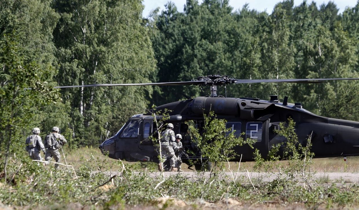 Учения Saber Strike в Литве