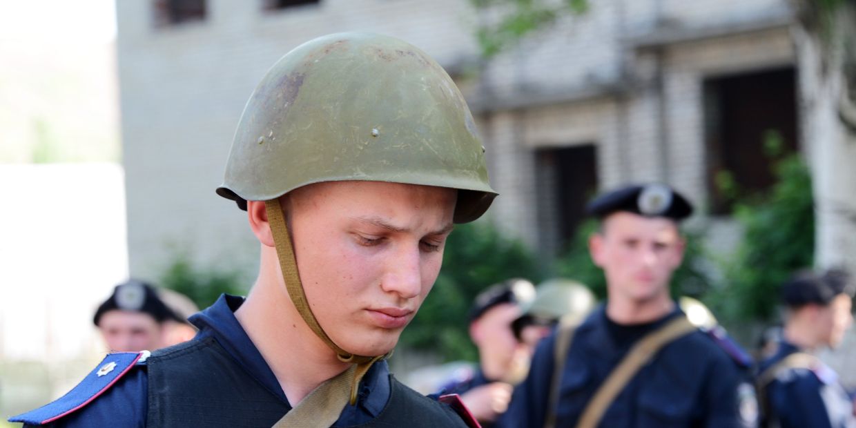 Военнослужащие национальной гвардии Украины Военнослужащие национальной гвардии Украины