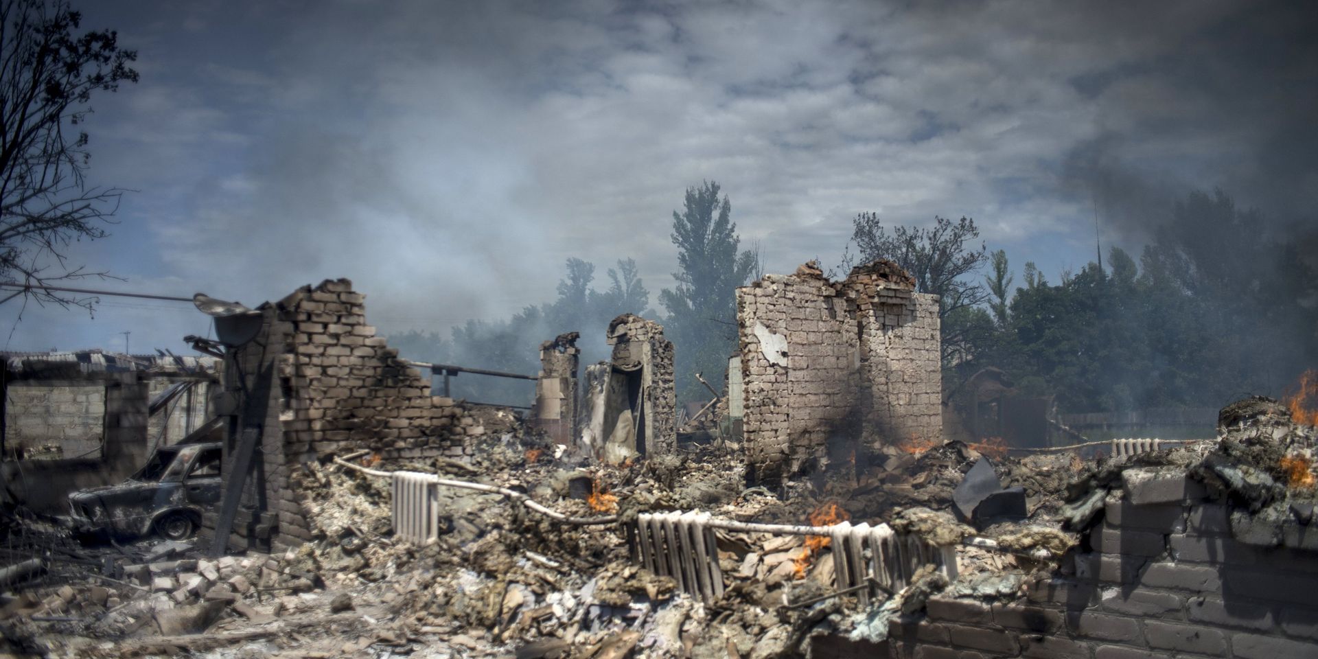 Дом, разрушенный во время авиационного удара вооруженных сил Украины по станице Луганская - ИноСМИ, 1920, 20.09.2025