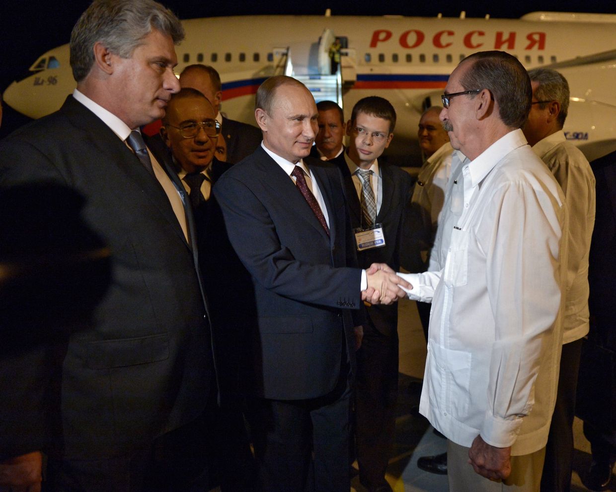 Официальный визит В.Путина на Кубу