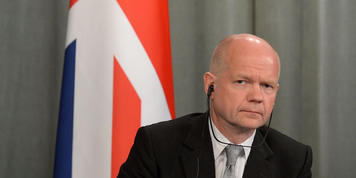 Министр иностранных дел Великобритании Уильям Хейг