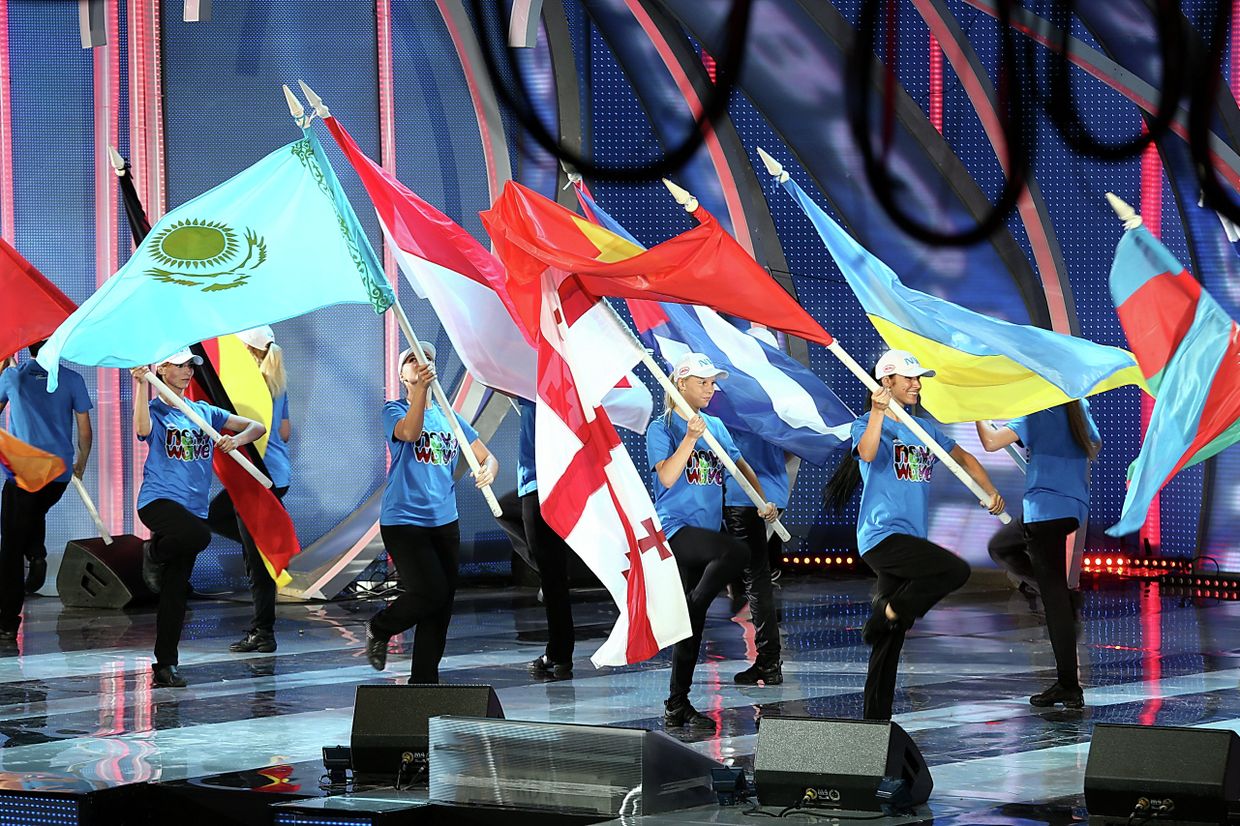 Открытие конкурса Новая волна 2013 в Юрмале