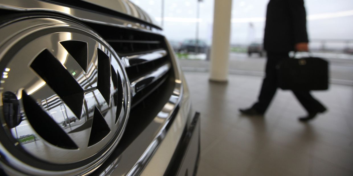 Работа завода Volkswagen в Калуге