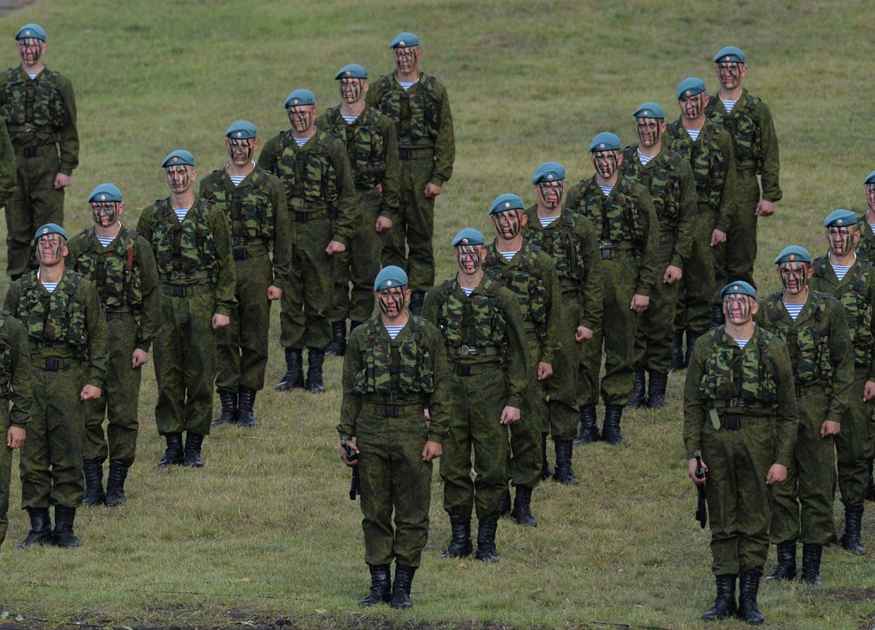 Военнослужащие воздушно-десантных войск РФ