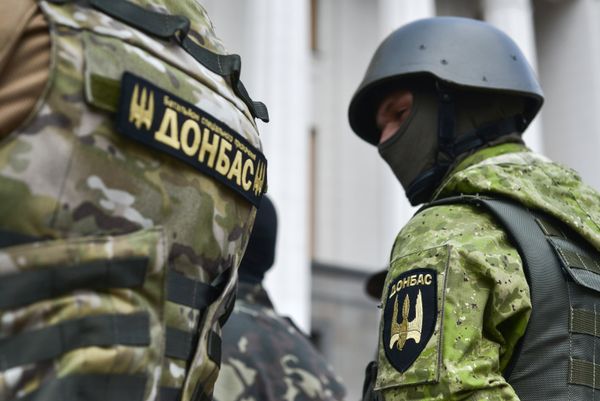 Бойцы батальона «Донбасс»