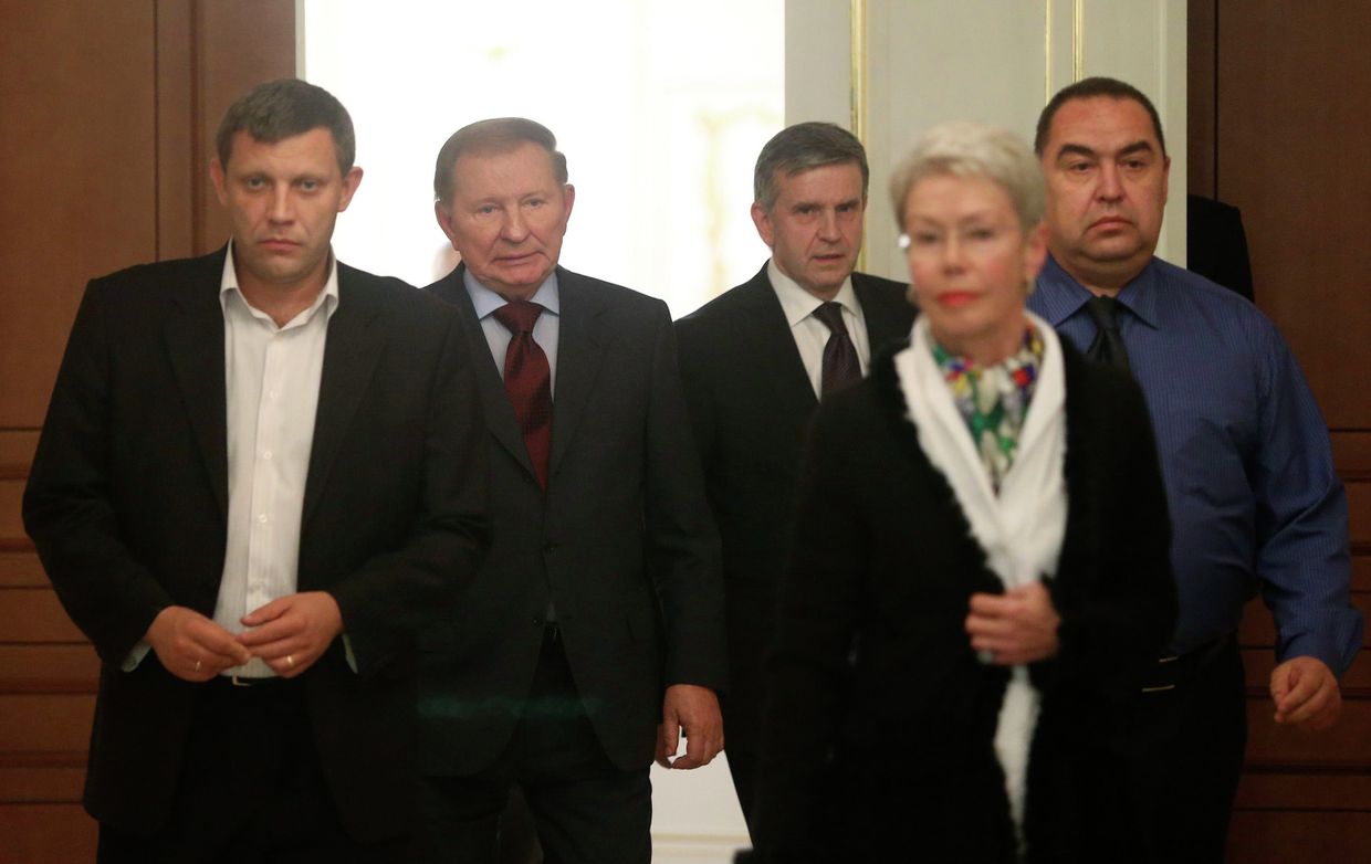 Переговоры в Минске по урегулированию конфликта на Украине