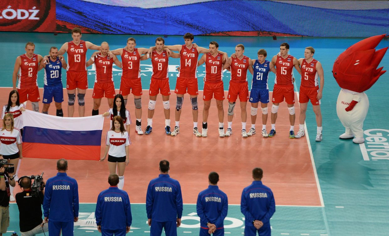 Волейбол. Чемпионат мира. Мужчины. Матч Бразилия - Россия