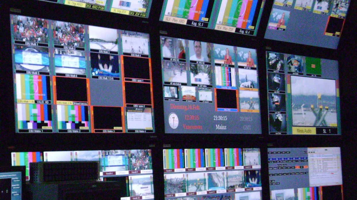 Работа телеканала ARD в Германии