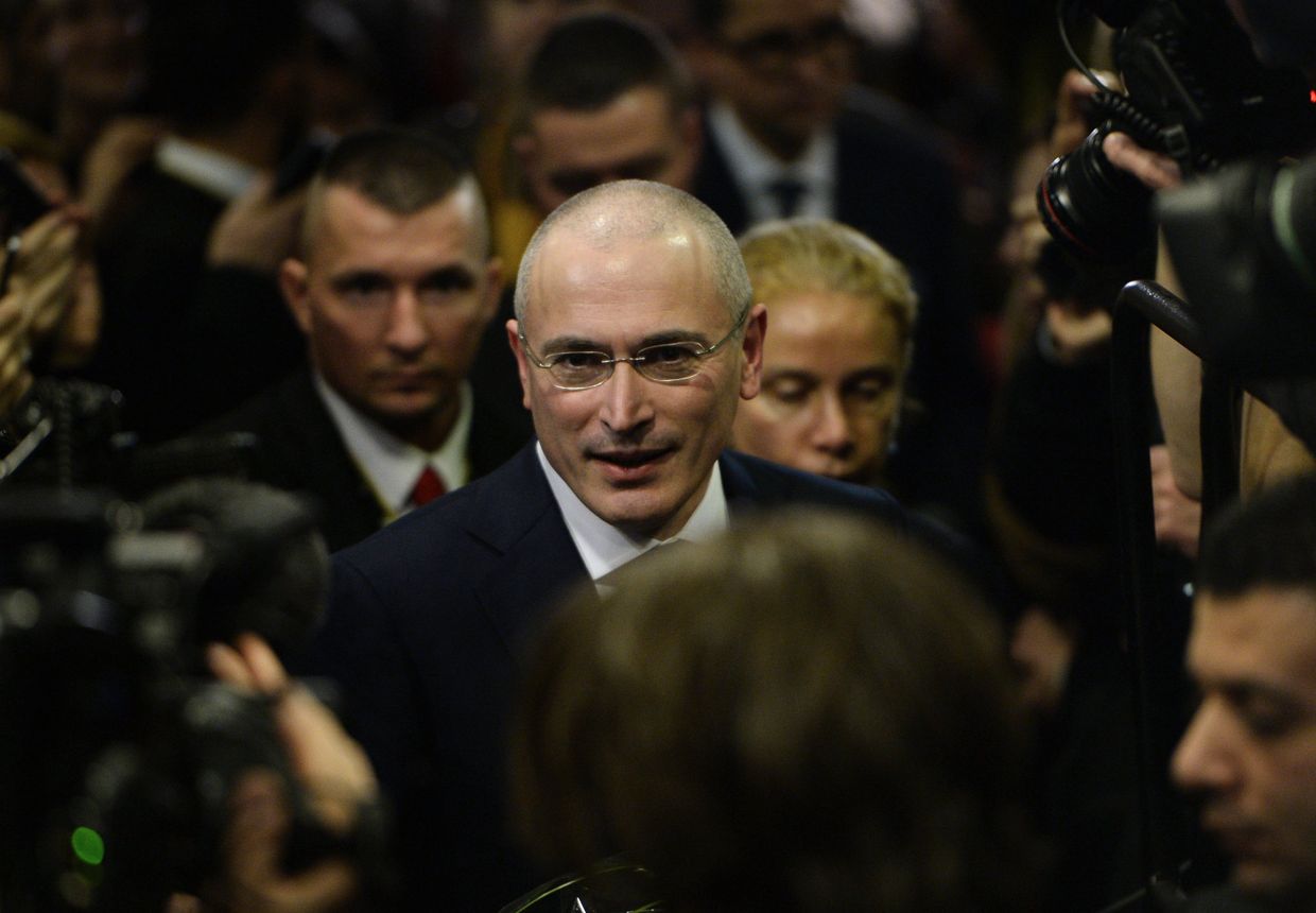 Михаил Ходорковский в Берлине