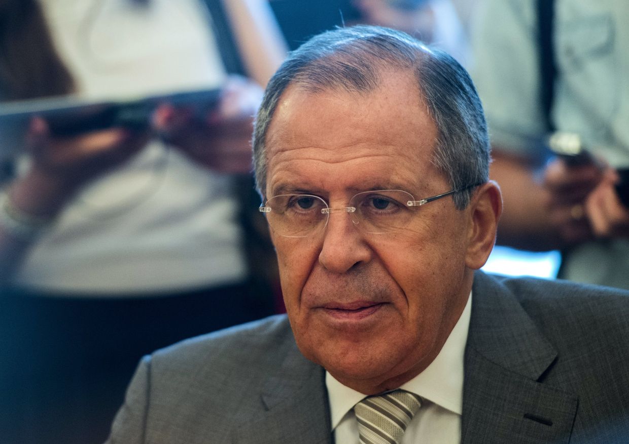 Министр иностранных дел России Сергей Лавров