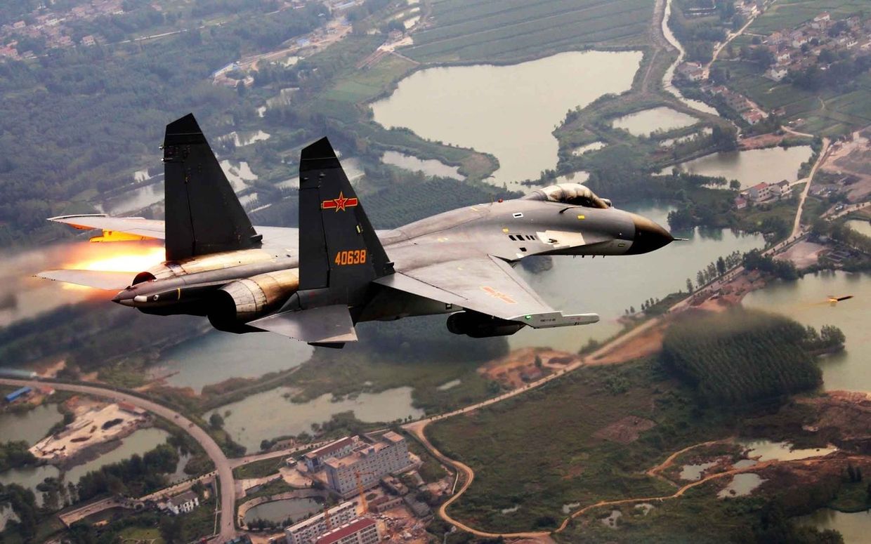 Китайский истребитель J-11