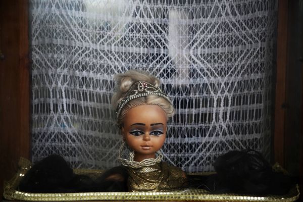 Украшение в парикмахерской в медине