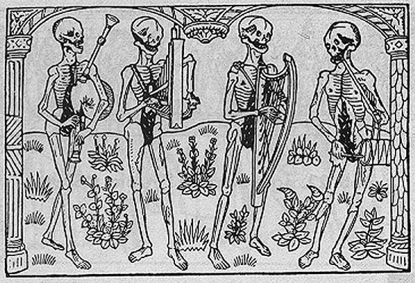 Смерть в искусстве Средневековья: Danse Macabre