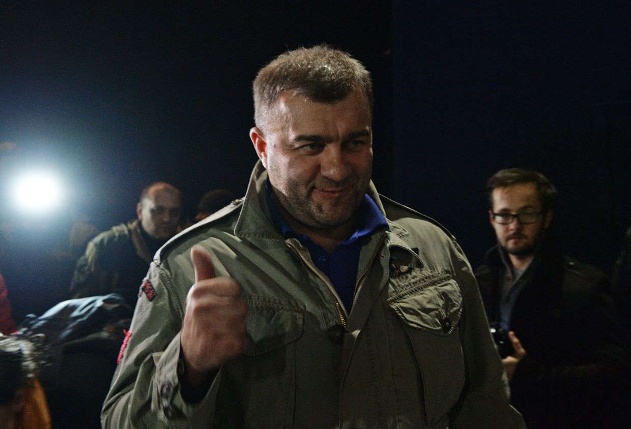 Актер Михаил Пореченков посетил Донецк